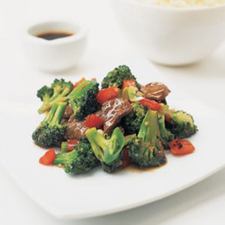 Stir-Fried Beef and Broccoli with Oyster Sauce